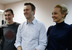 Олег Навальный и Алексей Навальный с супругой Юлией