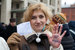 Акция противников ввода войск
Акция против ввода российский войск на территорию Украины на Манежной площади