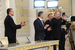 Премьер-министр Республики Крым Сергей Аксенов, председатель Совета министров Крыма Владимир Константинов, президент России Владимир Путин и председатель городского совета Севастополя Алексей Чалый