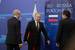 Владимир Путин, Жозе Мануэл Баррозу и Херман ван Ромпей