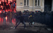 Протестующие на Банковой улице в Киеве