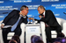 Андрей Костин и Владимир Путин