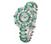 Лучшие ювелирные часы - Bulgari
Bulgari. Diva High Jewellery Emeralds
Корпус (диаметр 39 мм) и браслет из белого золота, бриллианты и изумруды. Кварцевый механизм. Цена - CHF 620 000.