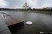 Активисты группы Putin.President поздравили Владимира Путина с днем рождения надувным тортом.