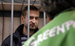 Активист Greenpeace Руслан Якушев, обвиняемый в терроризме и ведении незаконной научно-исследовательской деятельности, перед началом избрания меры пресечения в Ленинском суде города Мурманска.