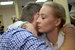 Юлия и Алексей Навальные прощаются в зале суда