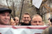 Оппозиционер Алексей Навальный на шествии в поддержку политзаключенных по Бульварному кольцу.