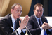 Дмитрий Григоренко, начальник управления налогообложения,ФНС РФ, Дмитрий Голованов, первый заместитель председателя правления, МСП банк