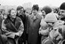 Премьер-министр Великобритании Маргарет Тэтчер во время своего официального визита в СССР посетила новый микрорайон Москвы - Крылатское и побеседовала с его жителями.