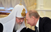 Патриарх Кирилл и Владимир путин