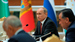Владимир Путин на заседании Совета глав государств СНГ в Ашхабаде