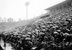 Болельщики смотрят матч на стадионе "Динамо", 1936 г.