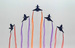 Китайские многоцелевые истребители Чэнду J-10.