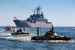 Высадка десанта во время военных учений "Кавказ 2012" в Черном море.
