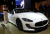 Maserati GranCabrio MC
Итальянский производитель спорткаров Maserati, принадлежащий Fiat, представляет на автосалоне в Париже кабриолет GranCabrio MC. Он станет самой крупной открытой машиной марки (на 48 мм длиннее GranCabrio и GranCabrio Sport), и сознан на основе купе GranTurismo MC Stradale. Люксовый кабриолет будет оснащаться атмосферным 4,7 л мотором V8 (460 л.с., 520 Нм) в паре с автоматической шестиступенчатой коробкой передач ZF (MC Auto Shift). С ними кабриолет способен набрать 100 км/ч за 4,9 с и разогнаться до максимальной скорости 289 км/ч.