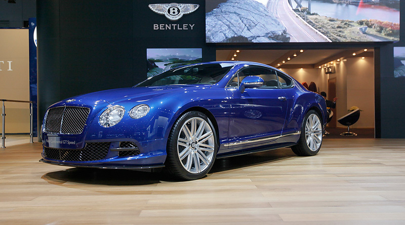 Мировая премьера купе Bentley Continental GT Speed