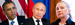 Президент России Владимир Путин, президент США Барак Обама и госсекретарь США Хилари Клинтон во время встречи в гостинице "Эсперанса" в Лос-Кабосе