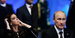 Президенты России Владимир Путин и Аргентины Кристина Фернандес на первой сессии саммита