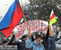 Митинг сторонников кандидата в президенты Южной Осетии Аллы Джиоевой.