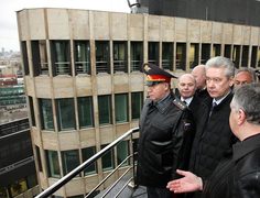 Собянин на крыше