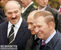 Александр Лукашенко, Владимир Путин и Леонид Кучма. 2004 год.