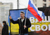 Борис Немцов на митинге «За мир и свободу», 2014 г.