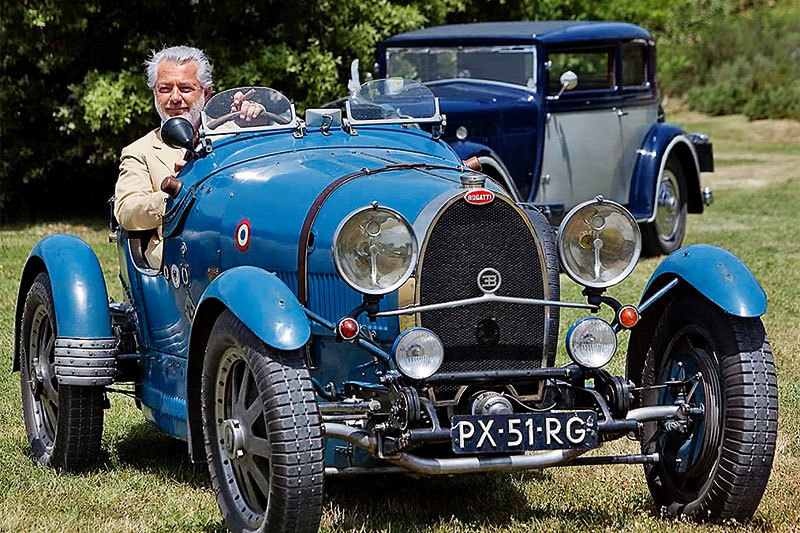 Col d’Orcia стала местом проведения фестиваля исторических автомобилей Bugatti