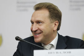 Игорь Шувалов, первый вице-премьер.