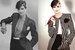 Модель Джиа Каранджи в костюме Giorgio Armani в рекламной кампании весна-лето 1980 г. Женские брючные костюмы, скроенные по принципам мужских, стали визитной карточкой бренда