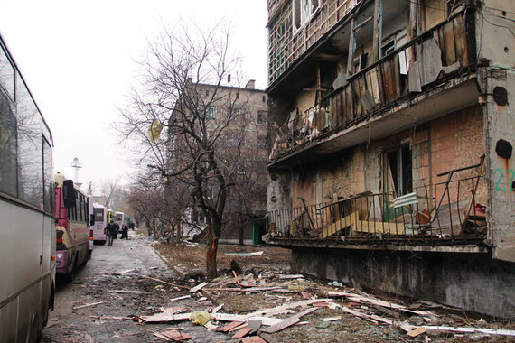Экономическая ситуация на востоке Украины столь же тяжела, как положение жителей Углегорска