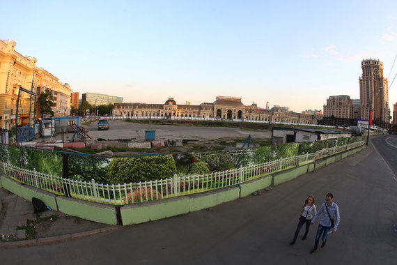 Напротив Павелецкого вокзала «Евразия» хотела строить торгово-развлекательный комплекс