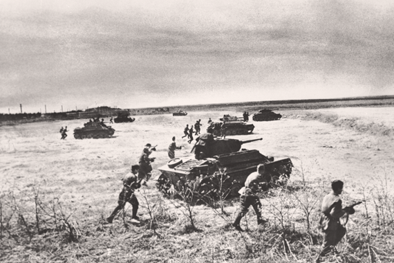 В 1943 г. Красная армия быстро оправилась от серии неудач в конце зимы