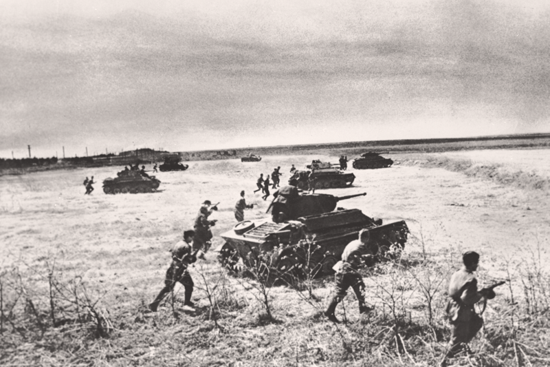 В 1943 г. Красная армия быстро оправилась от серии неудач в конце зимы