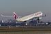 Qatar Airways будет демонстрировать свой 787-8 Dreamliner в статической экспозиции. Авиакомпания также покажет на салоне A350 XWB (на фото) в своей ливрее