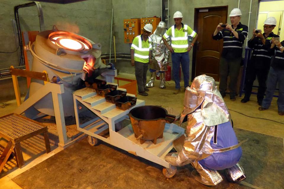 Британская компания Aureus Mining добывает золото в Либерии