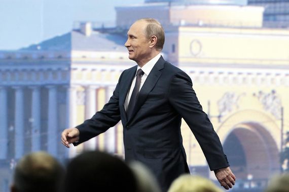 «Россия открыта для мира», – заявил Путин