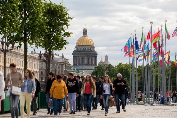 В прошлом году в Петербург приехало 2,8 млн иностранных туристов