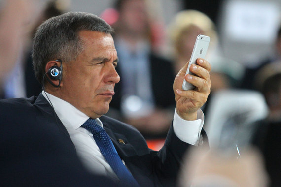 Рустам Минниханов получил 311 из 313 голосов на партконференции ЕР, выдвинувшей его в президенты Татарстана на второй срок