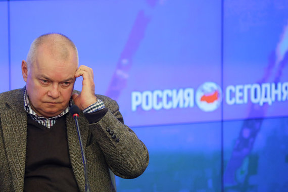 В Великобритании арестовали счет МИА «Россия сегодня» в банке Barclays (на фото Дмитрий Киселев)