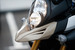 Поклонники BMW GS и Ducati Multistrada любят укорять Suzuki за копирование образа - "клюва чайки" с хитрым выпуклым "глазом". Поклонники Suzuki парируют: еще в 1988 г. компания выпустила «клювастую" модель DR750s Big