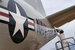 Опознавательный знак военной авиации США - белая пятиконечная звезда на синем фоне