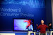 29 февраля 2012 г. Microsoft выпустила версию Windows 8 для публичного тестирования. Новая ОС работает и на ПК, и на ARM-планшетах, ее интерфейс может быть оптимизирован под управление пальцами. В Windows 8 встроен интернет-магазин приложений Windows Store, похожий на Android Market и AppStore. Системные требования - процессор с частотой 1 ГГц и выше, 1 или 2 Гб оперативной памяти и 16 или 20 Гб дискового пространства. В процессе эксплуатации выявились недоработки - так, не всем пользователям пришелся по душе плашечный интерфейс и пропавшая кнопка "пуск". Кроме того, у многих пользователей не нашлось причин расставаться с надежной и устойчивой Windows 7