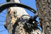 На велосипеде установлены дисковые гидравлические тормоза Shimano SLX 180/160 мм