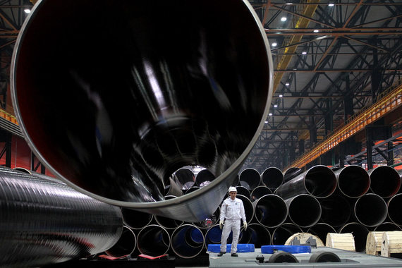 Спор о поставках труб «Газпрому» придется решать Владимиру Путину