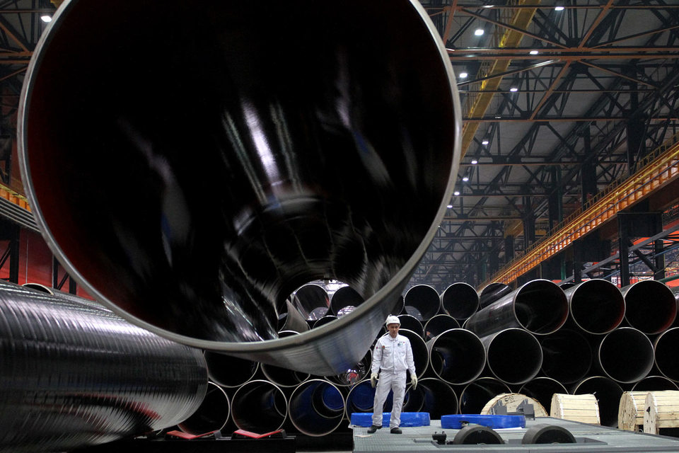 Спор о поставках труб «Газпрому» придется решать Владимиру Путину
