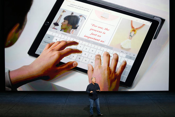 IPad Pro шириной не уступит ноутбуку MacBook Air
