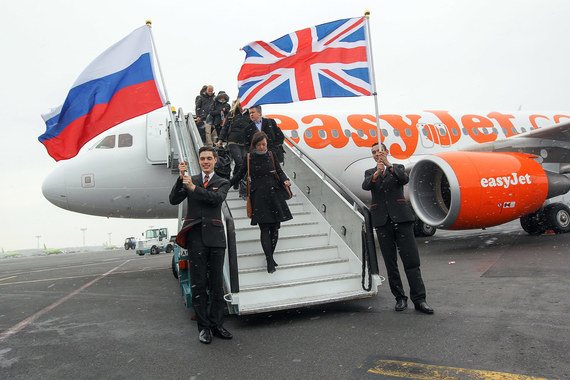 С начала кризиса EasyJet последовательно сокращала число рейсов между Москвой и Лондоном
