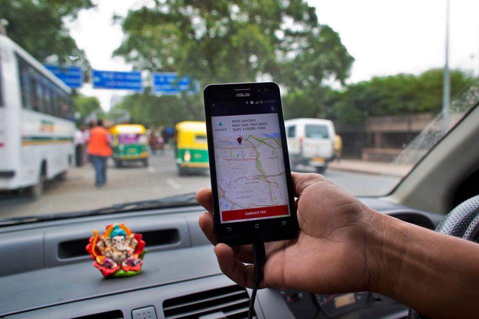 Сейчас Uber, по ее данным, работает со 150 000 водителей в Индии