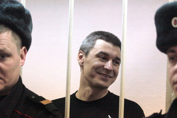 Артем Савелов в зале суда