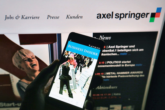Axel Springer ищет новые источники доходов в интернете